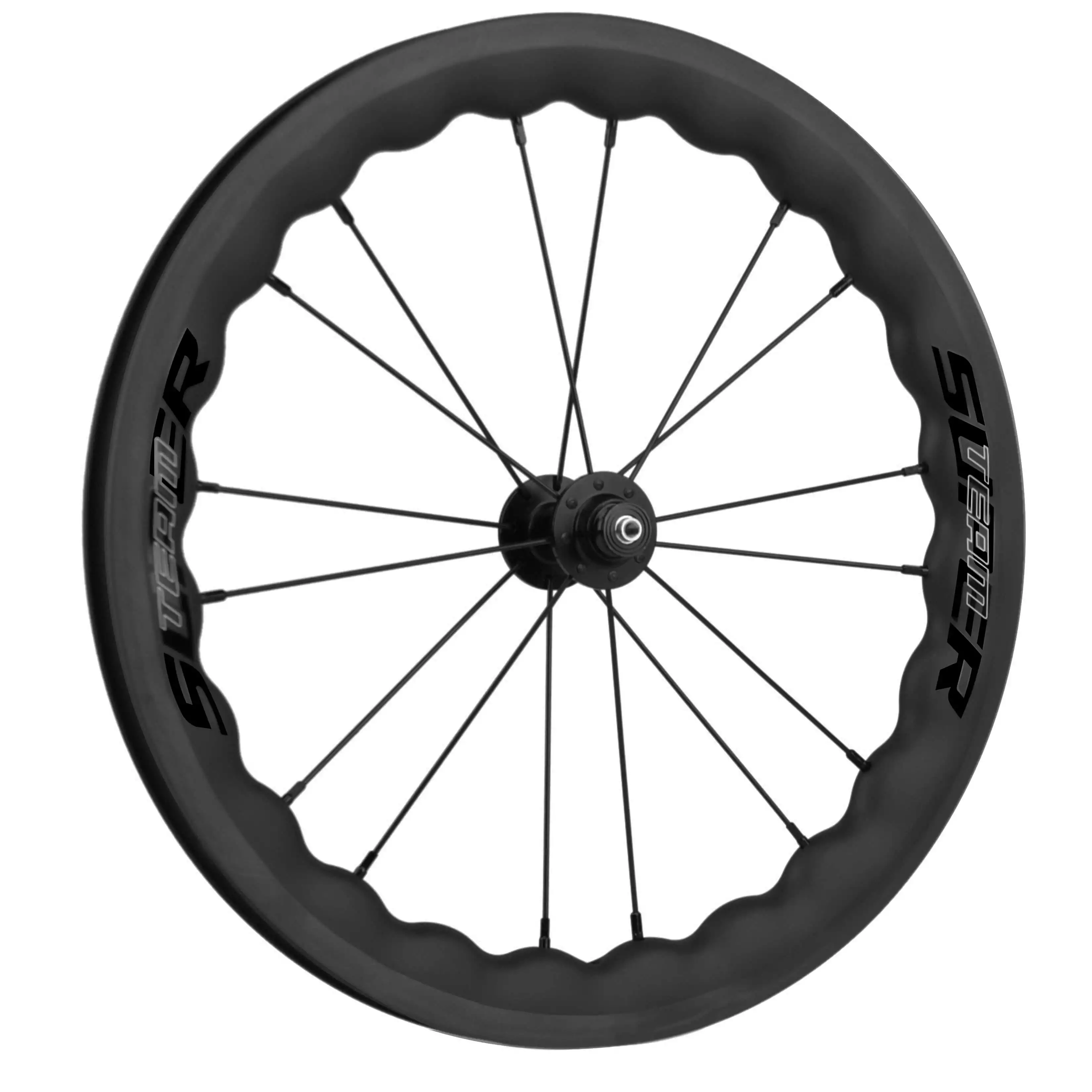 349 Waver Carbon Wheelset 25-35 RIM Brake For Brompton - Image 9