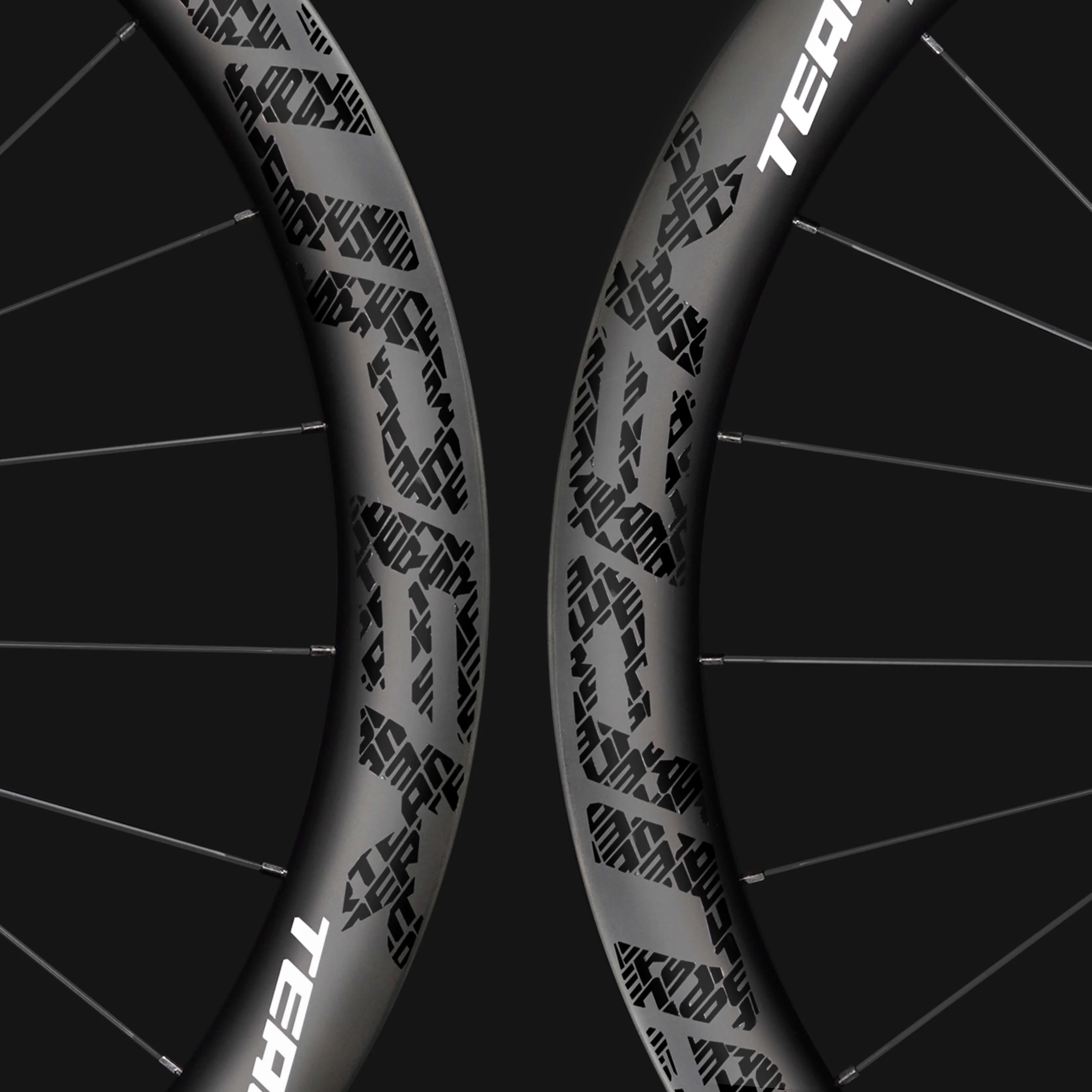 Classic PRO D28-45 Disc Brake Black Decals PILLAR WING21 Spokes - Image 8
