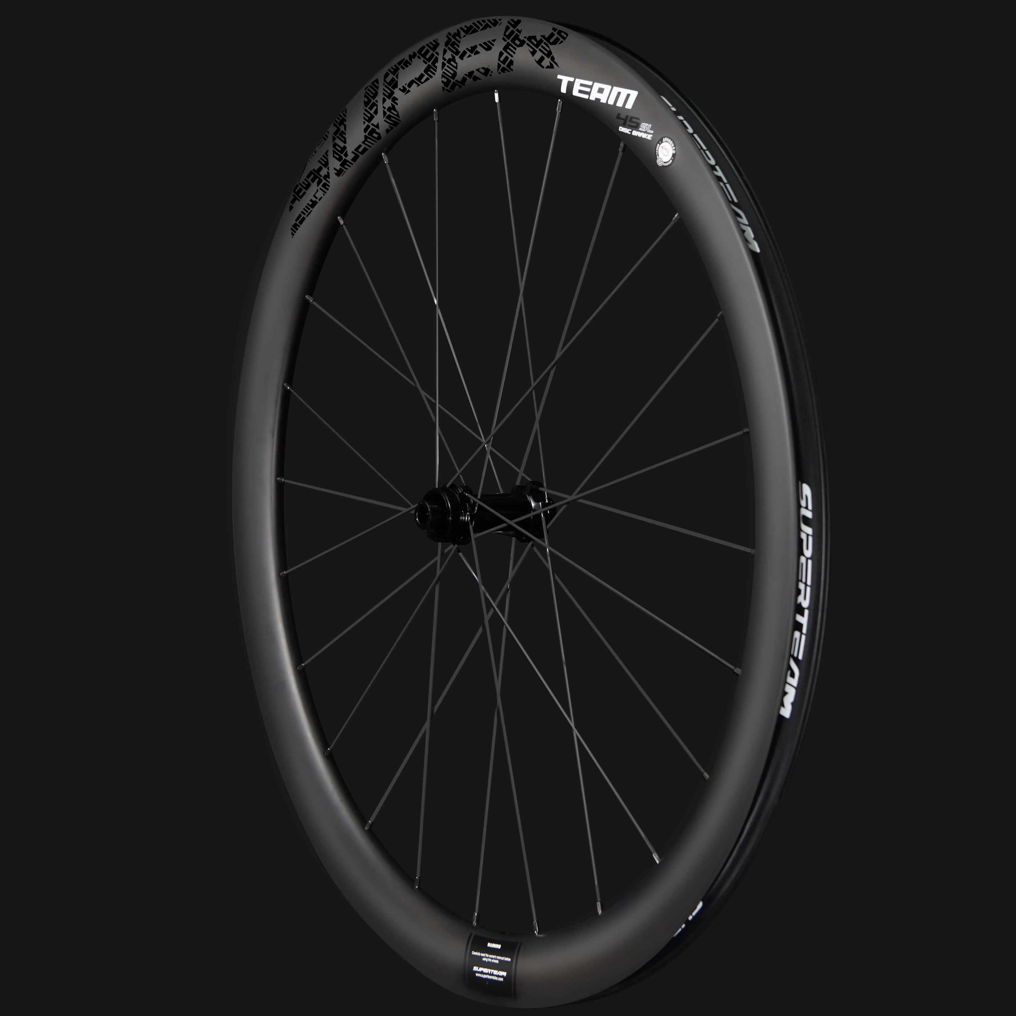 Classic PRO D28-45 Disc Brake Black Decals PILLAR WING21 Spokes - Image 9