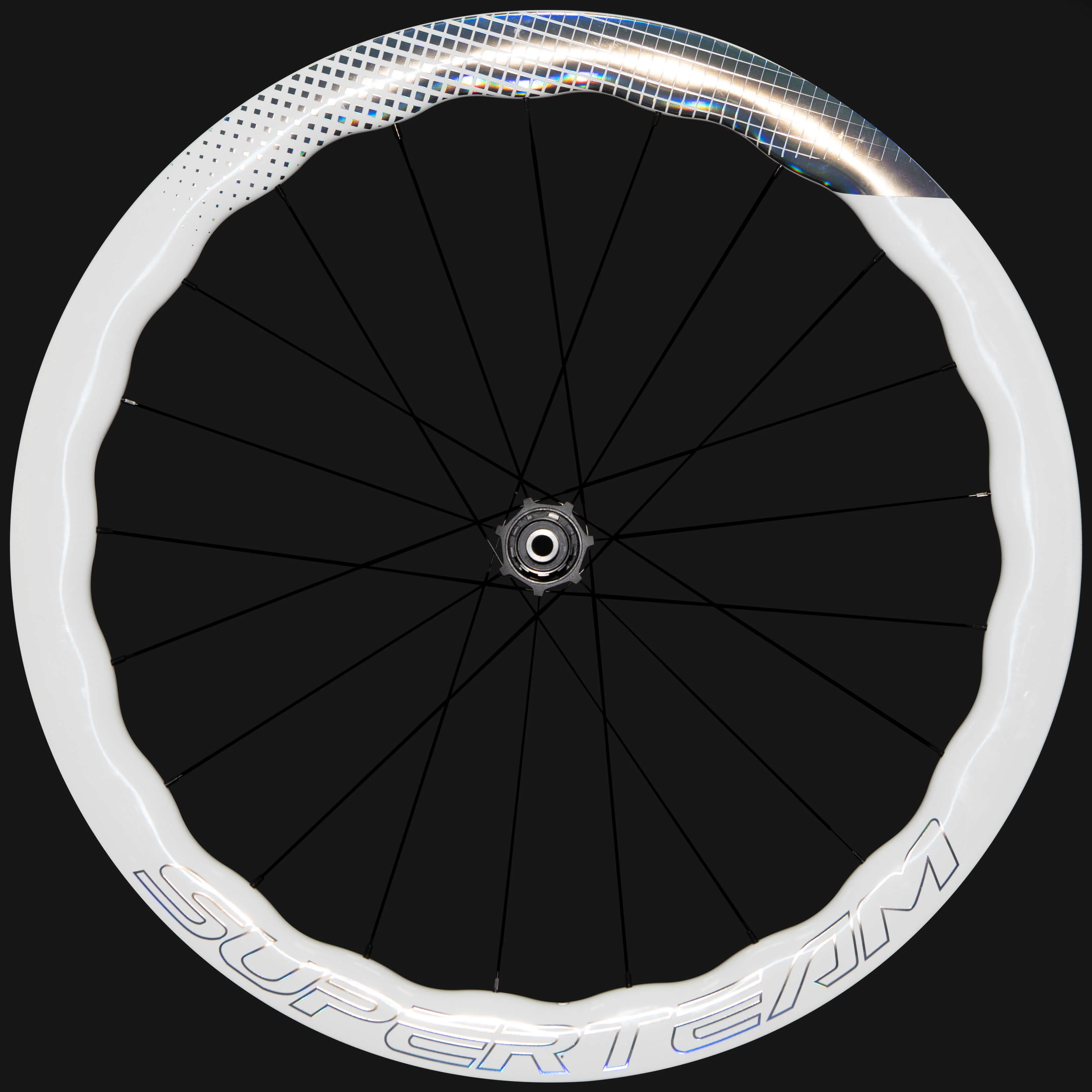 Classic PRO D28-50 DISC Brake Shine Decals White Rim