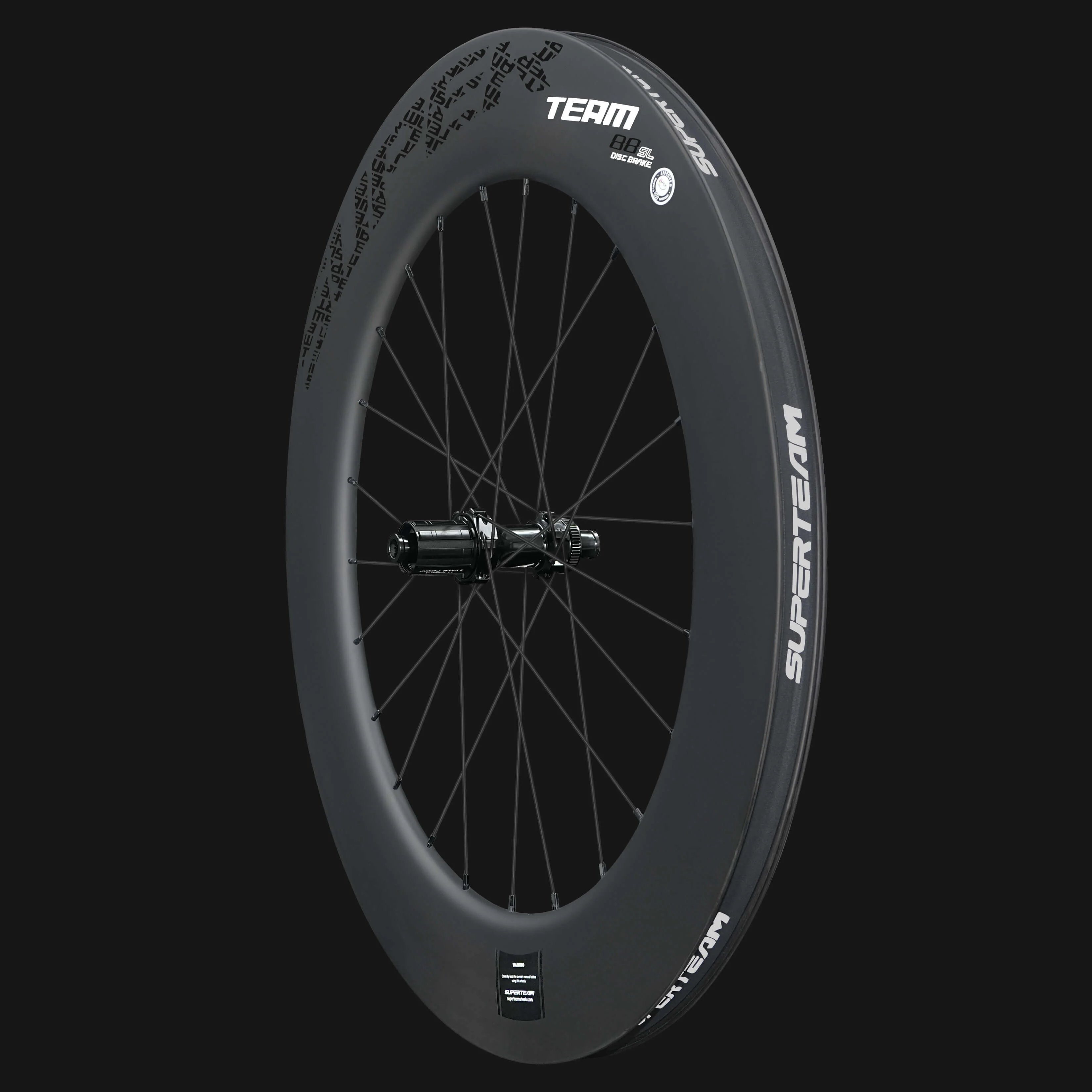 Classic PRO D28-88 Disc Brake Black Decals PILLAR WING21 Spokes - Image 9