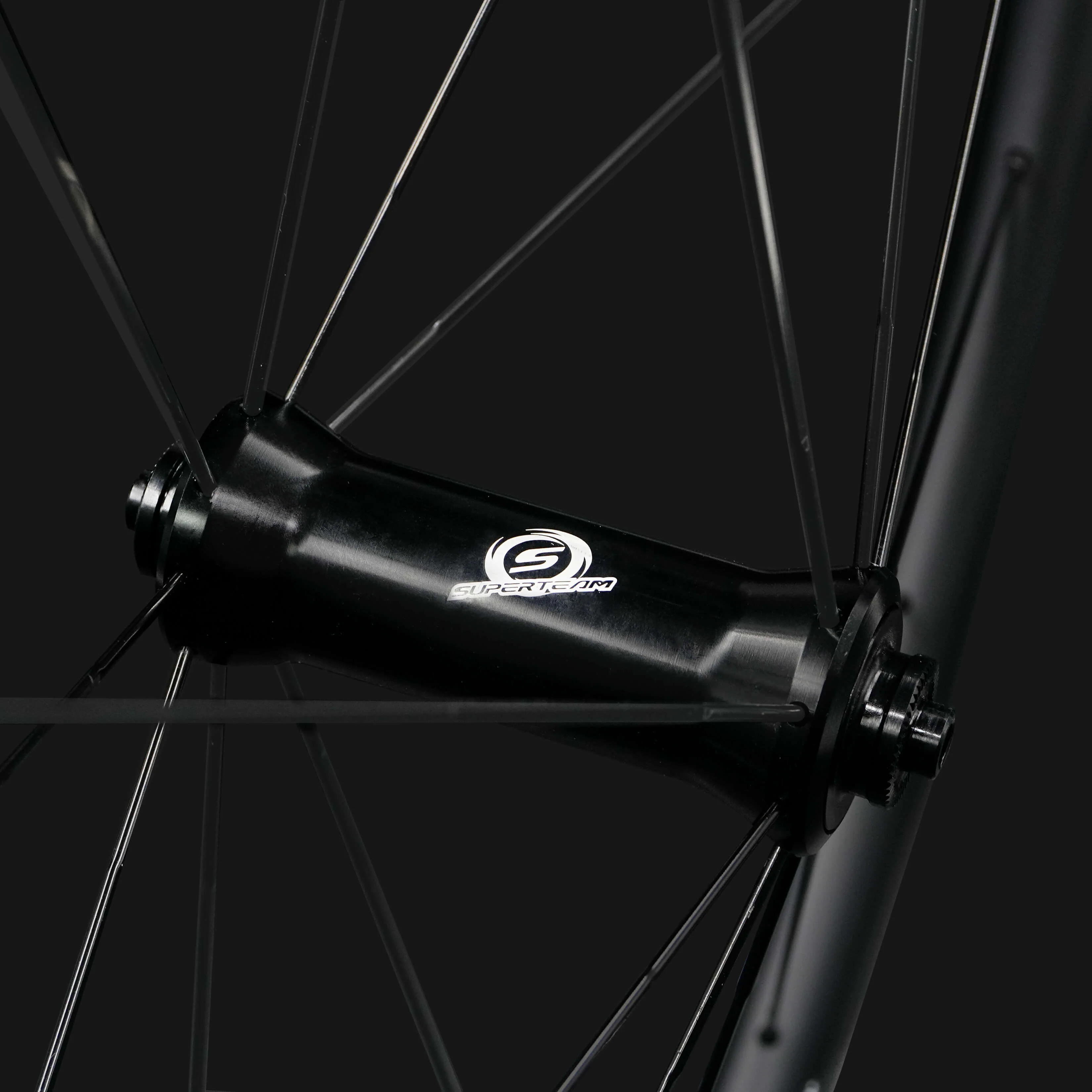 Classic PRO R25-38 Carbon Wheelset RIM Brake White Decals - Image 4
