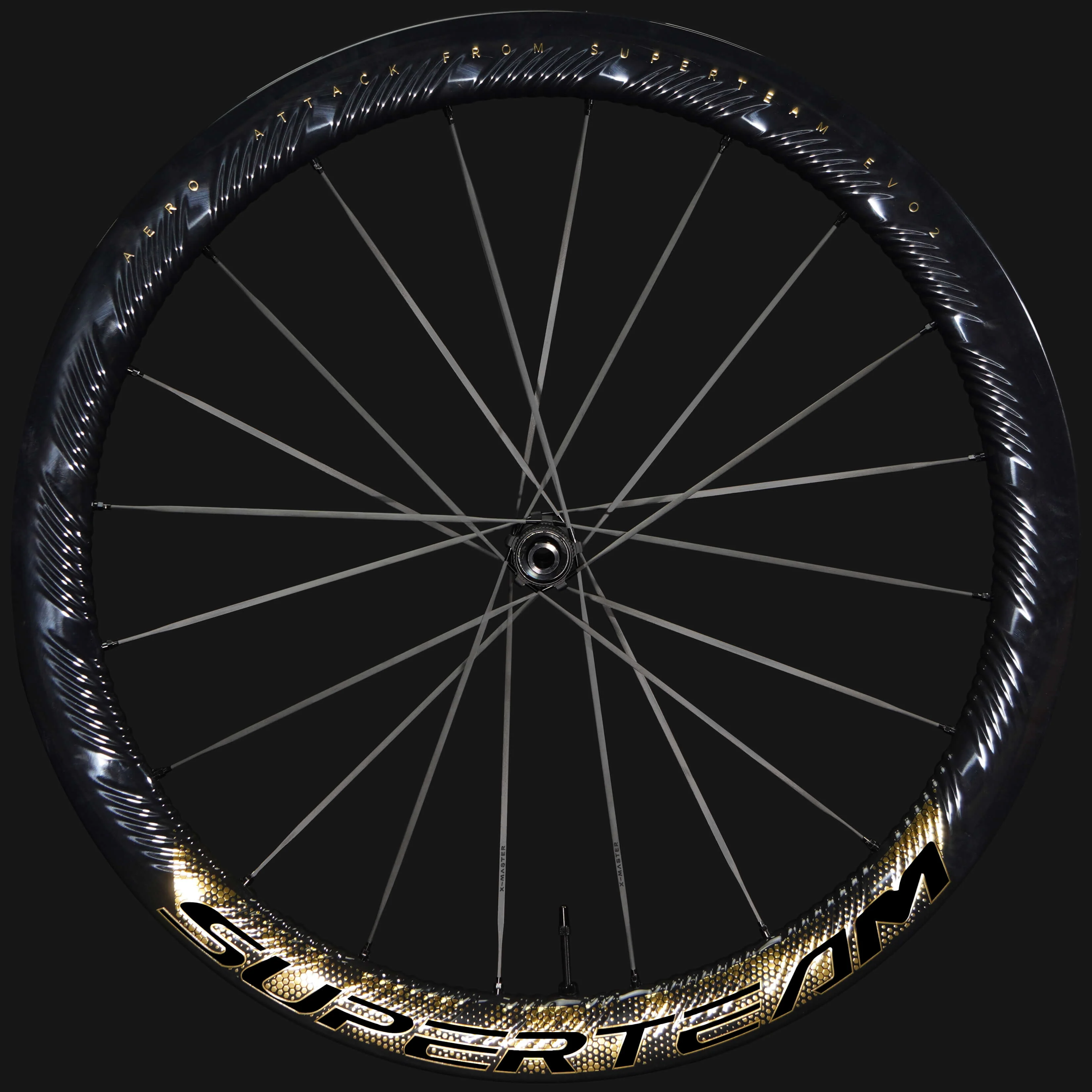 S-ALL Carbon EVO Ⅱ D30-50 DISC Brake Gold Decals - Image 13