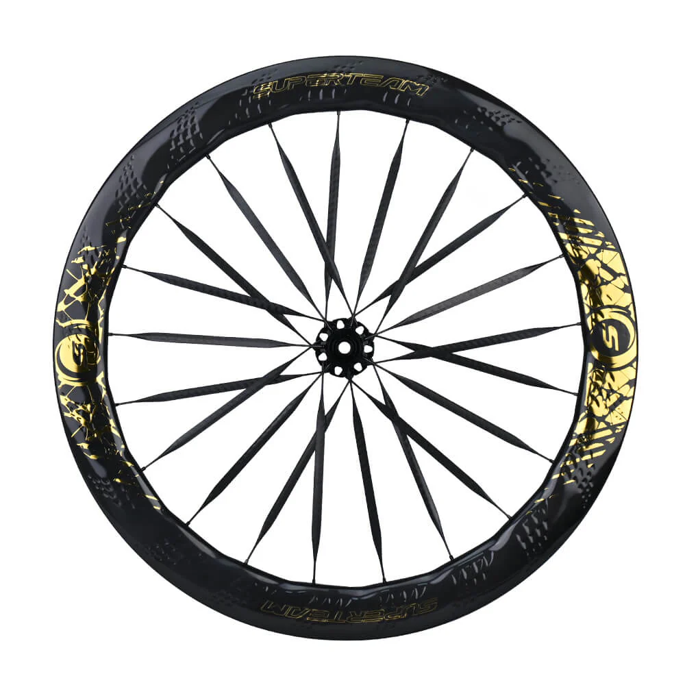 S-ALL Carbon Ultra Nazar Boncugu D28-50 DISC Brake Gold Decals - Image 10