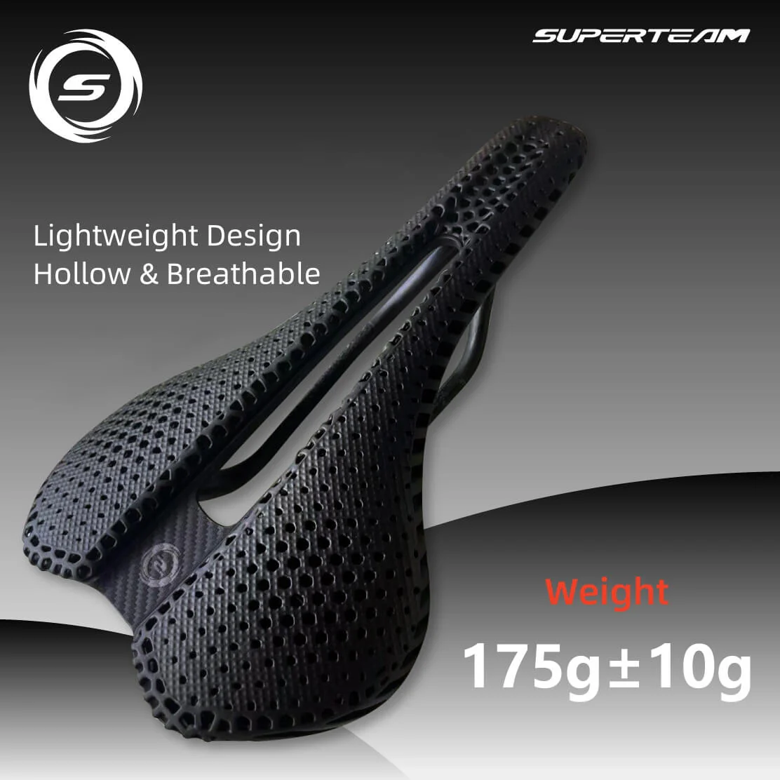 Superteam 3D-Printed Honeycomb Saddle