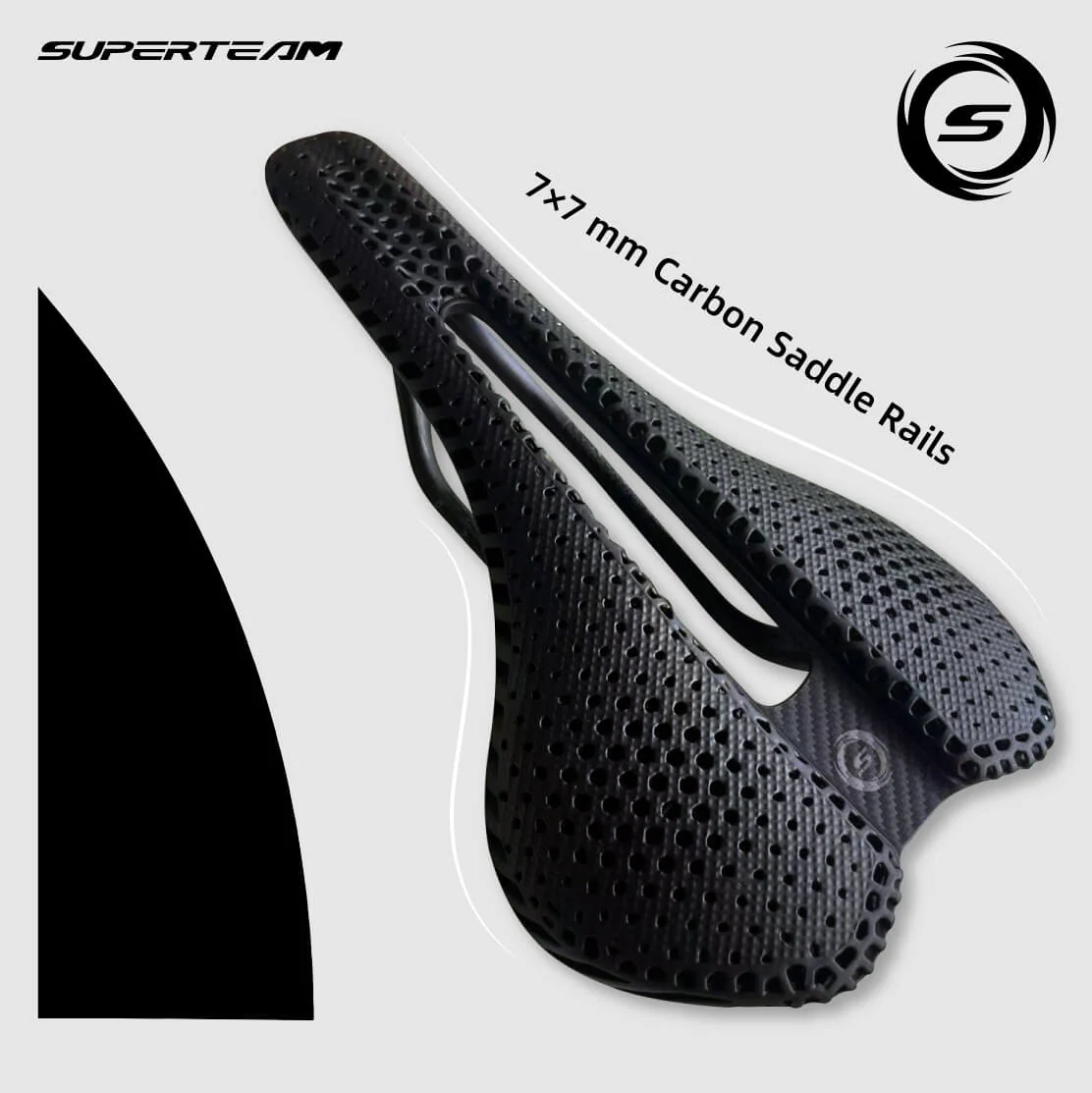 Superteam 3D-Printed Honeycomb Saddle - Image 4
