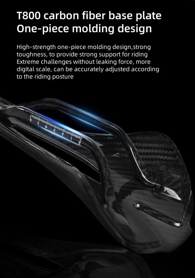 Superteam Air Full Carbon Fiber 3D Printing Short-Nosed Bike Saddle - Image 4